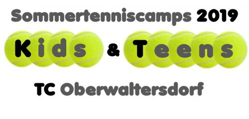 Tenniscamps Sommer 2019